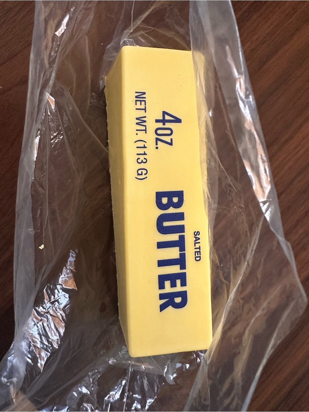 4oz. Salted Butter Stick - Yellow - Unbranded Squishy Toy